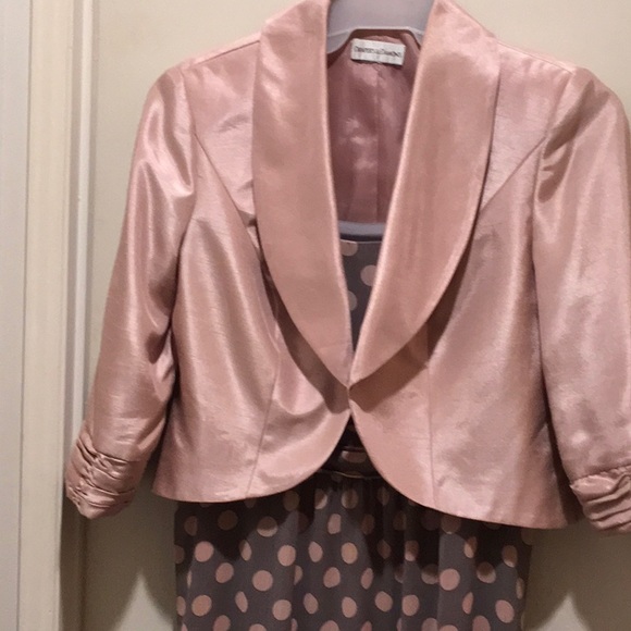 DRAPER & DAMON SLEEVELESS DRESS WITH A JACKET NWOT - Picture 3 of 4